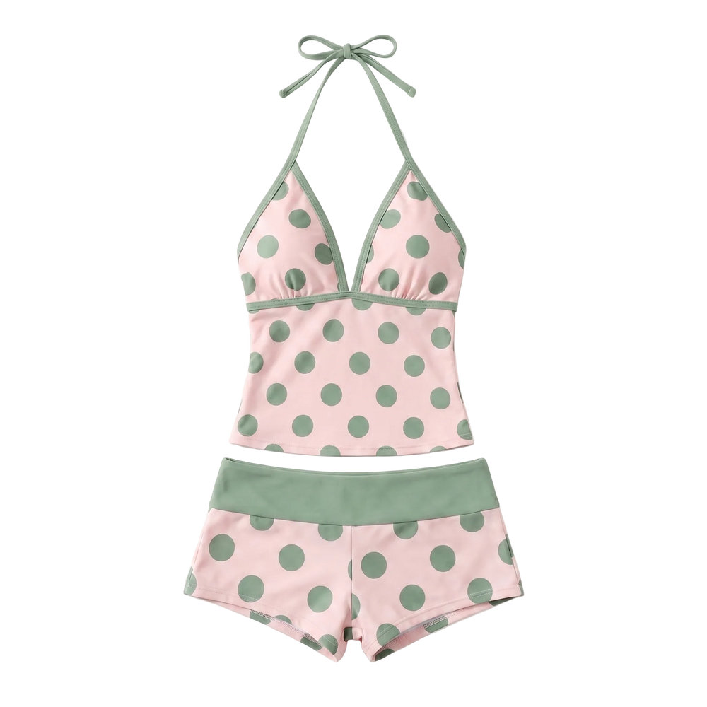 Rosette dazed in dots