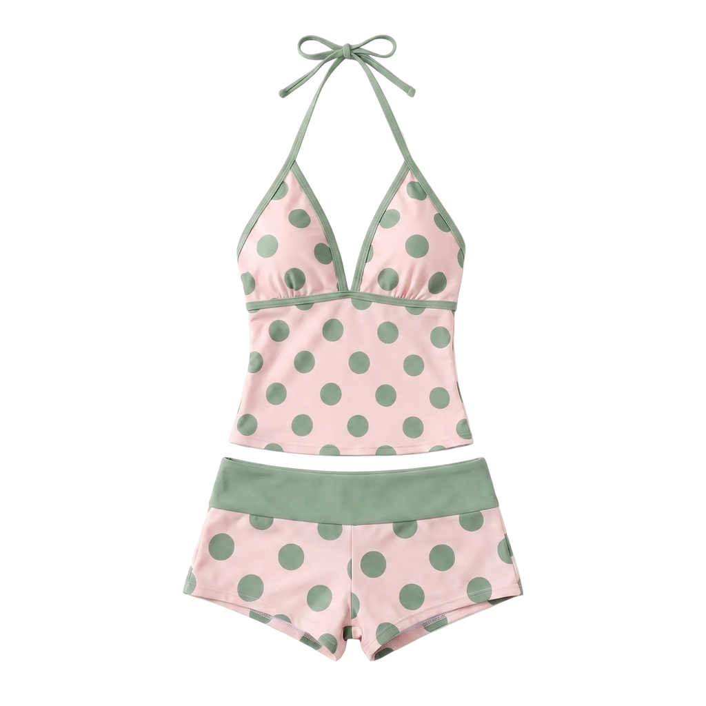 Rosette dazed in dots