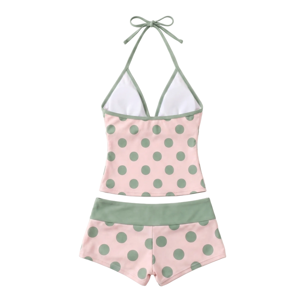 Rosette dazed in dots